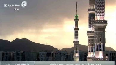 تردد قناة المدينة المنورة hd على قمر النايل سات 2025